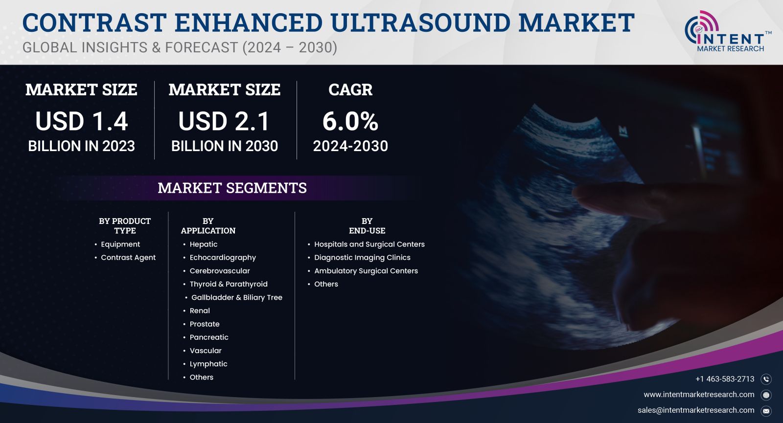 Contrast Enhanced Ultrasound Market Size 2030
