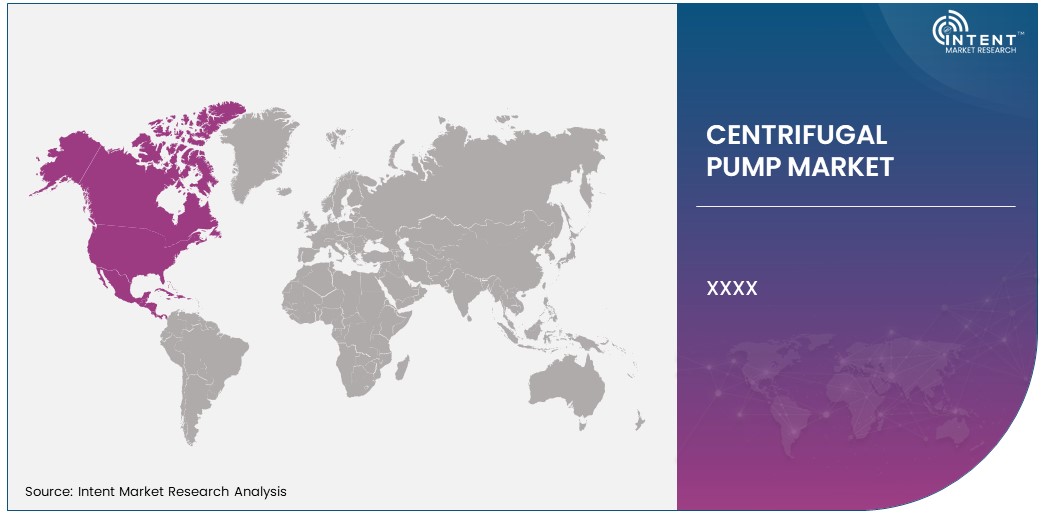 Centrifugal Pump Market share by region 