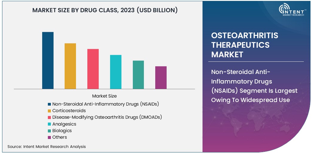 Osteoarthritis Therapeutics Market By Drug Class 