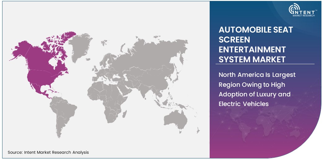 Automobile Seat Screen Entertainment System Market Size by Region 2030