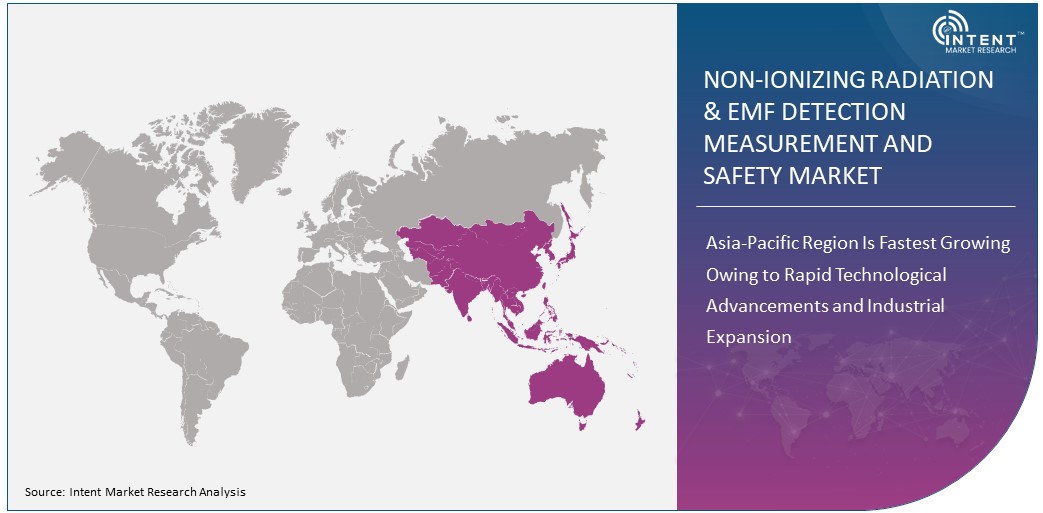 Non-Ionizing Radiation EMF Detection Measurement, and Safety Market Size by Region 2030