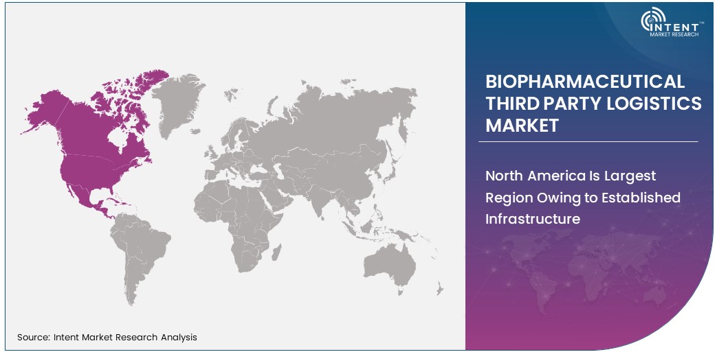 Biopharmaceutical Third Party Logistics Market Size by Region 2030