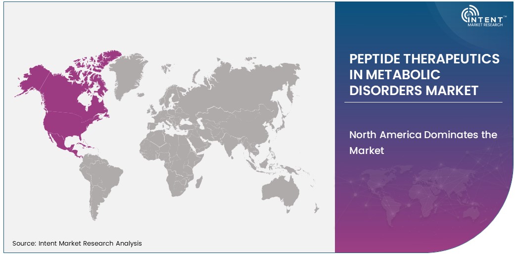 Peptide Therapeutics in Metabolic Disorders Market      Size by Region 2030