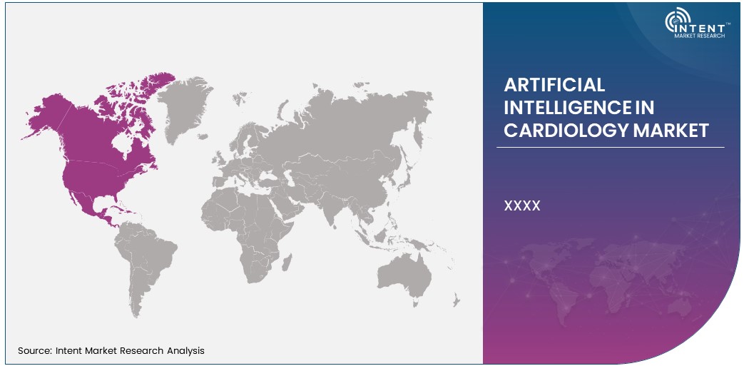 Artificial Intelligence In Cardiology Market Share by region 2030