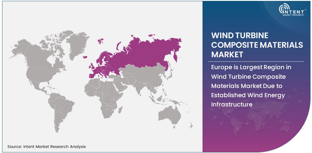 Wind Turbine Composite Materials Market  Size by Region 2030