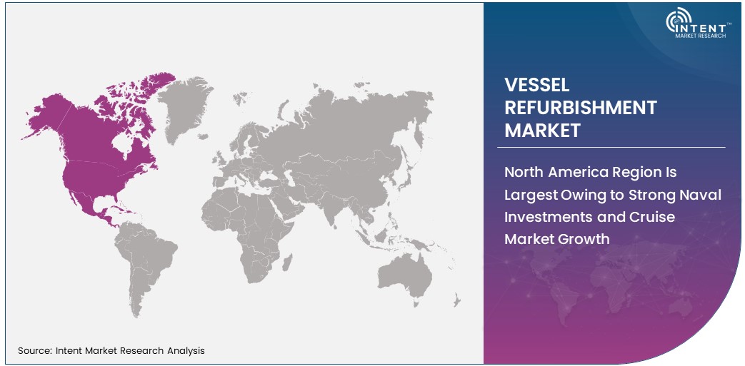 Vessel Refurbishment Market  Size by Region 2030