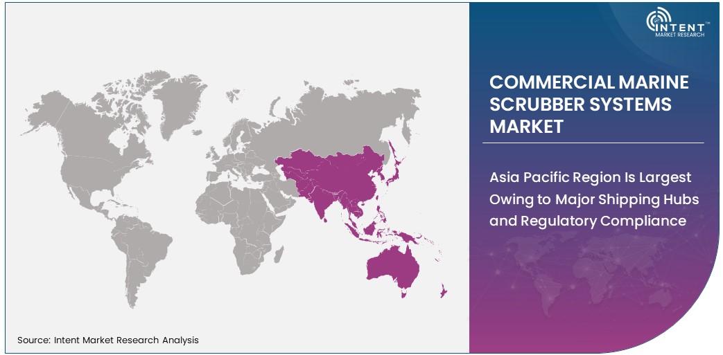 Commercial Marine Scrubber Systems Market   Size by Region 2030