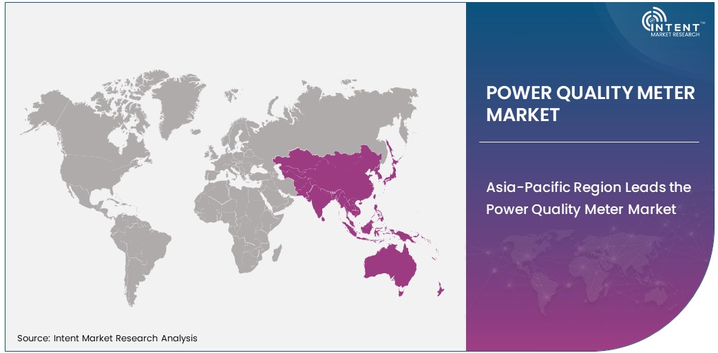 Power Quality Meter   Size by Region 2030
