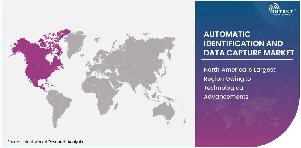 Automatic Identification and Data Capture Market  Size by Region 2030