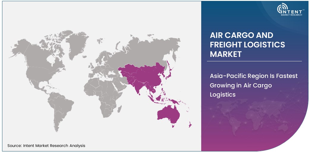 Air Cargo and Freight Logistics Market share by region 