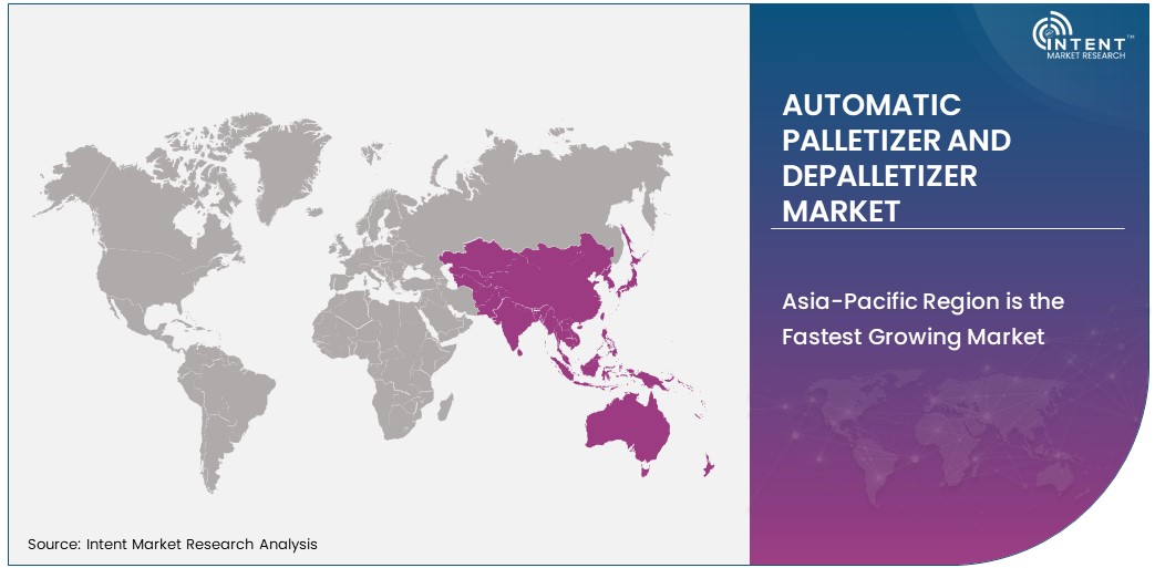 Automatic Palletizer And Depalletizer Market Size by Region 2030