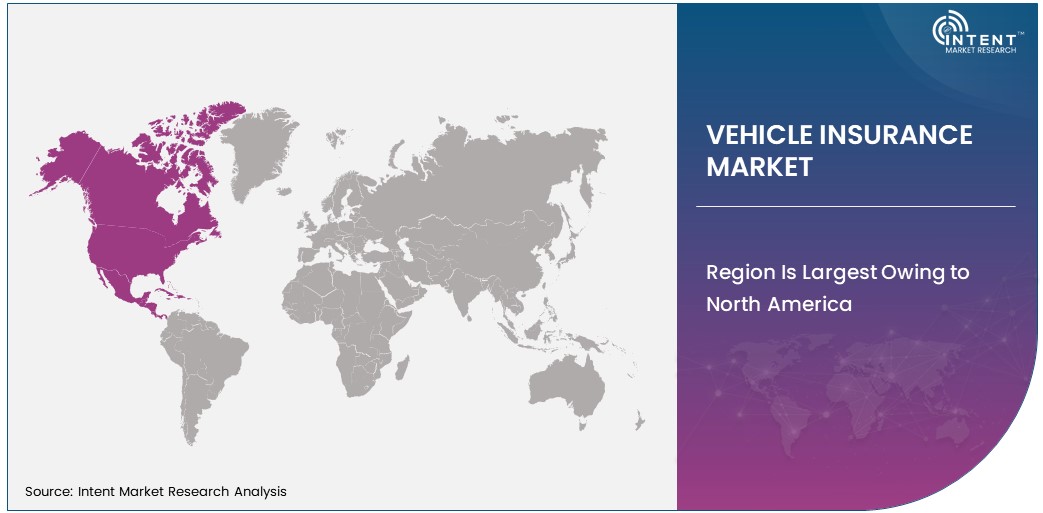 Vehicle Insurance Market Share by region 2030