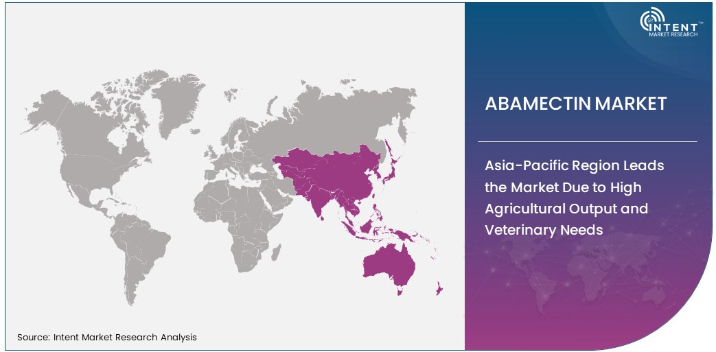 Abamectin Market Size by Region 2030