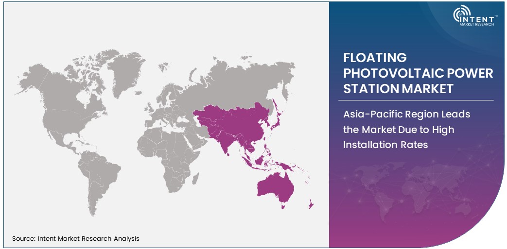 Floating Photovoltaic Power Station Market Share by region 2030