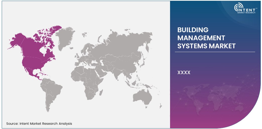 Building Management Systems Market share by region 