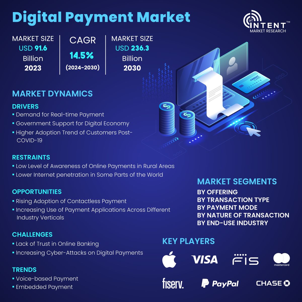 Digital Payment Market Infoghraphics