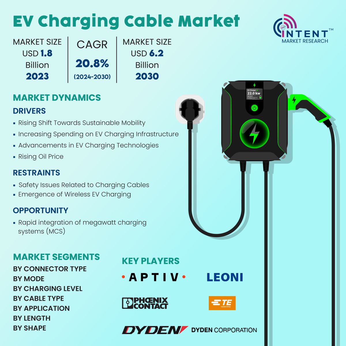 EV Charging Cable Market Infoghraphics
