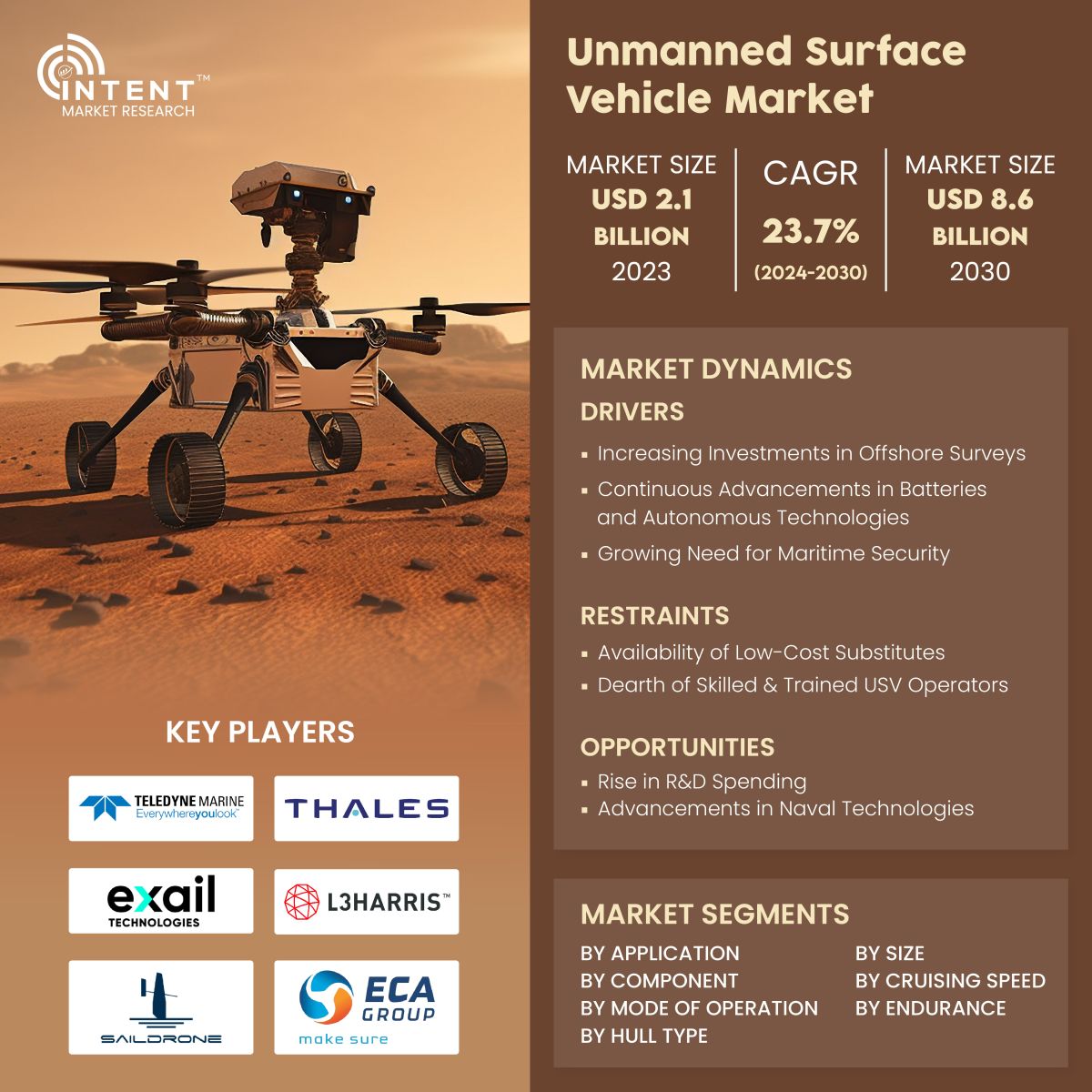 Unmanned Surface Vehicle Market Infoghraphics